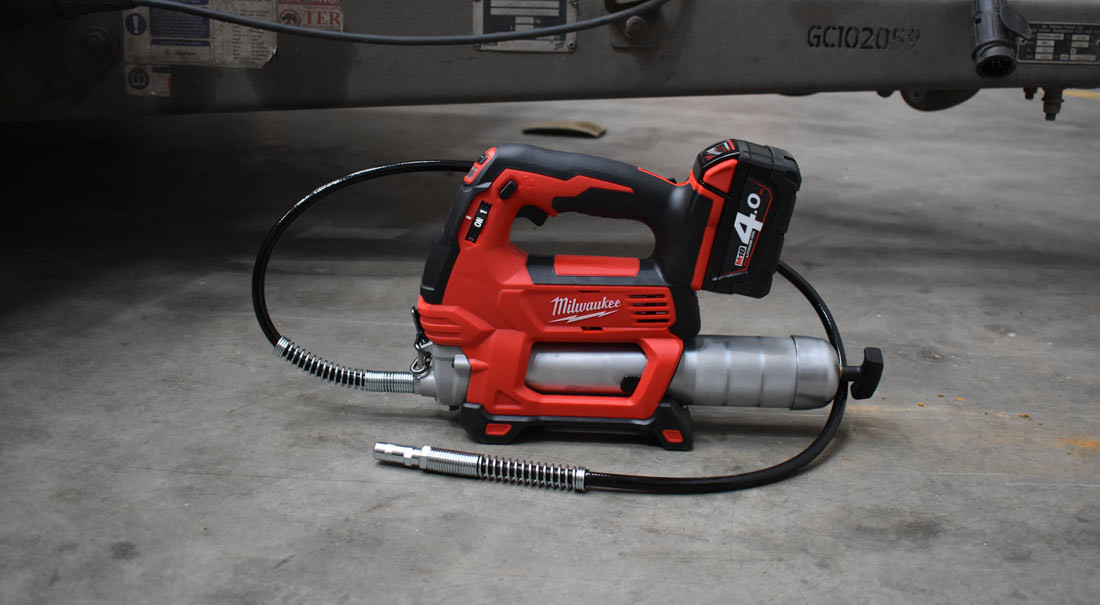 Introducing the 18V Milwaukee Grease Gun