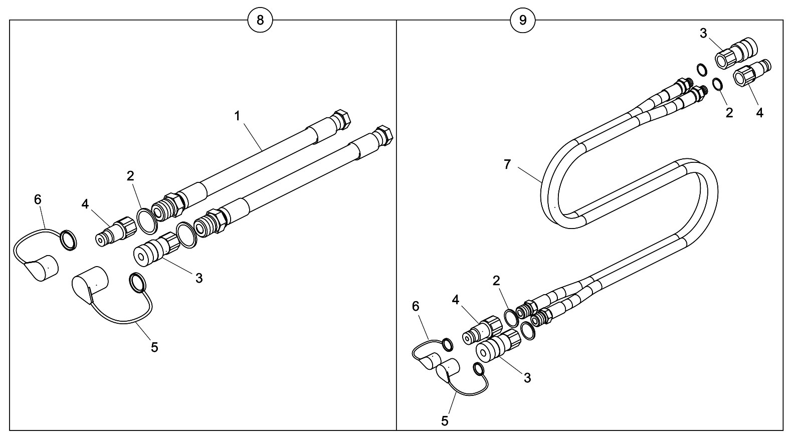 hose parts