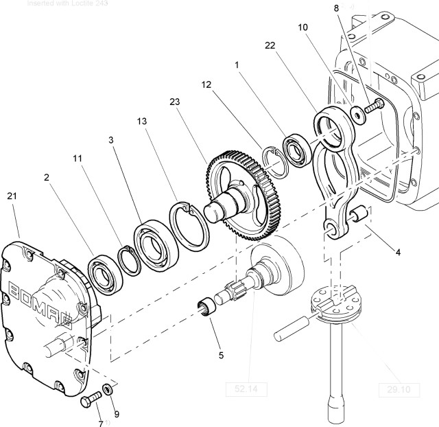 Internal Circlip | Bomag BT60/4 Upright Rammer | Buy Spares Online