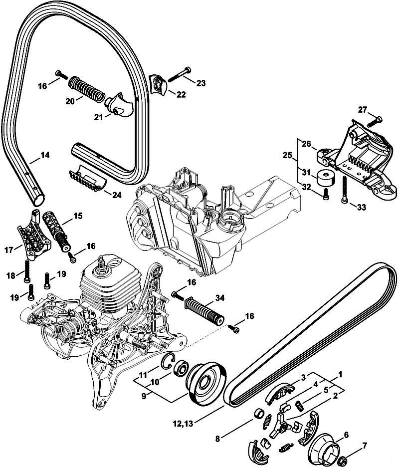 Stihl Ts420 Fuel Line Diagram Diagram For You