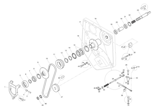 Benford Terex Mecalac MBR71 Vibrator Clutch Assembly | Benford Terex ...