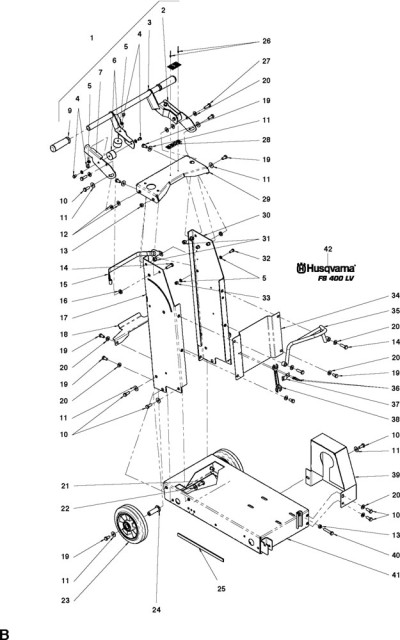 Husqvarna FS 400LV Parts Diagrams