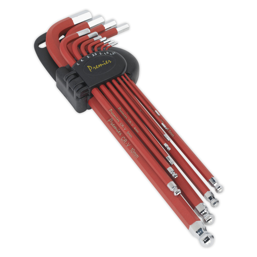 Hex Key Set Pc Anti Slip Extra Long Metric Ball End